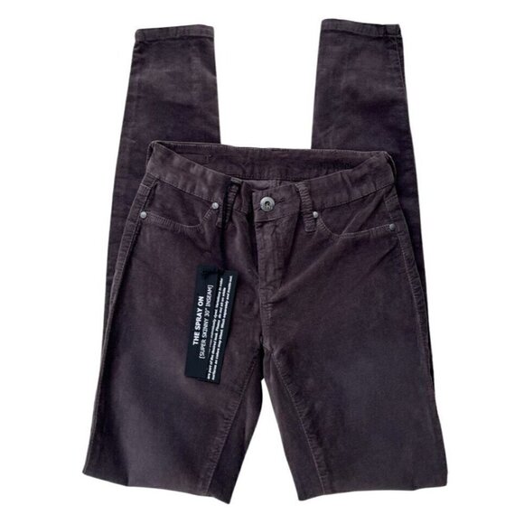 BLANKNYC Denim - BLANKNYC Brown Velvet Velveteen Super Skinny Jeans Women’s Multi Sizes